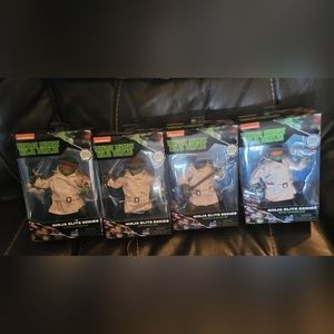 TMNT Ninja Elite Series, LOT OF 4. Raph, Donnie, Leo, & Mikey. Brand New in Box.
